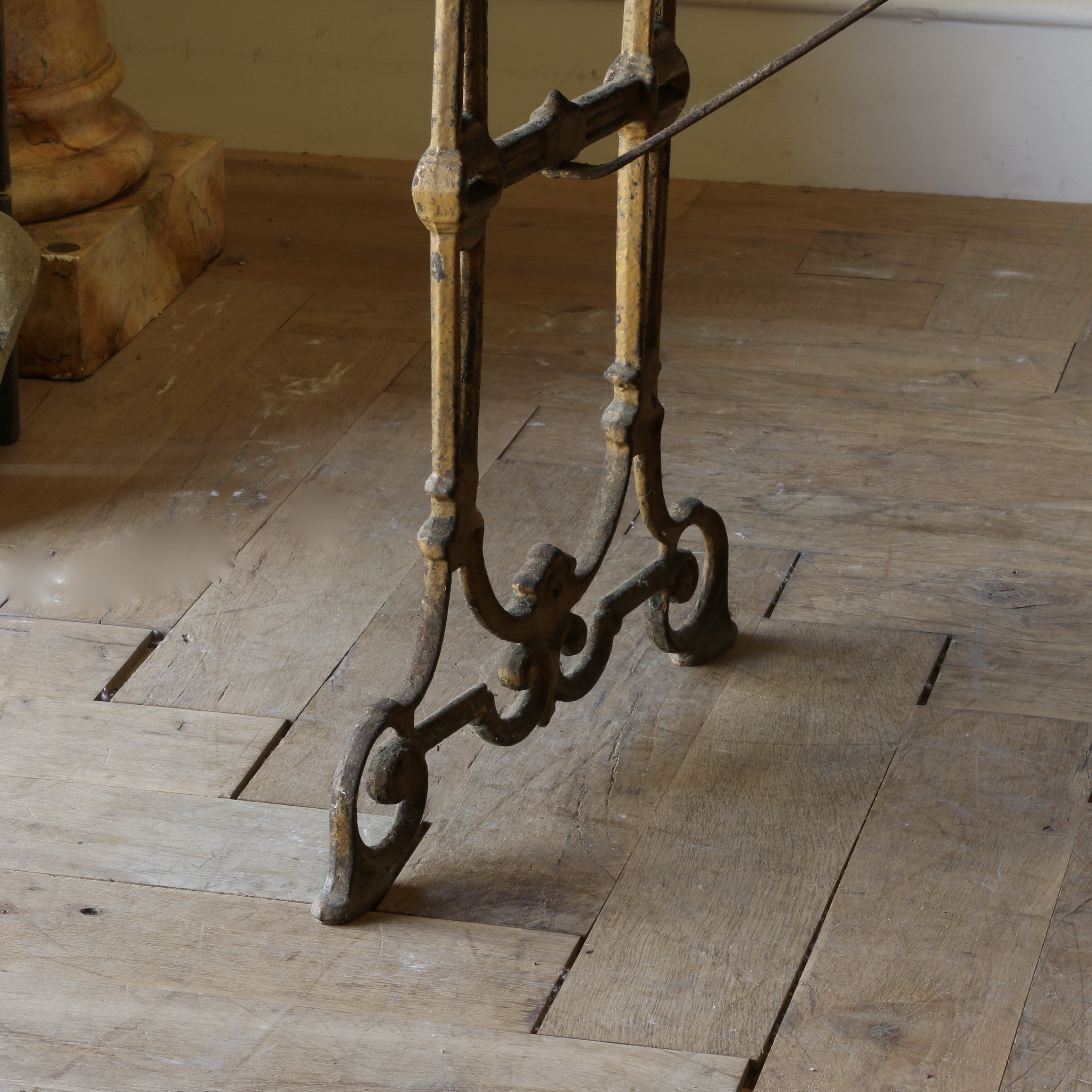 Cast-Iron Flower Table